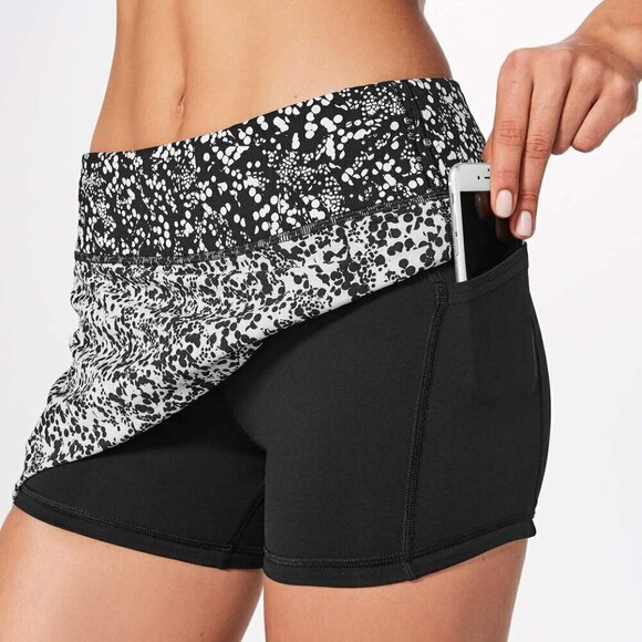 Lululemon Pace Rival Skirt (Regular) *No Panels - 4 Chirakasu Alpine White/Black - Picture 3 of 8